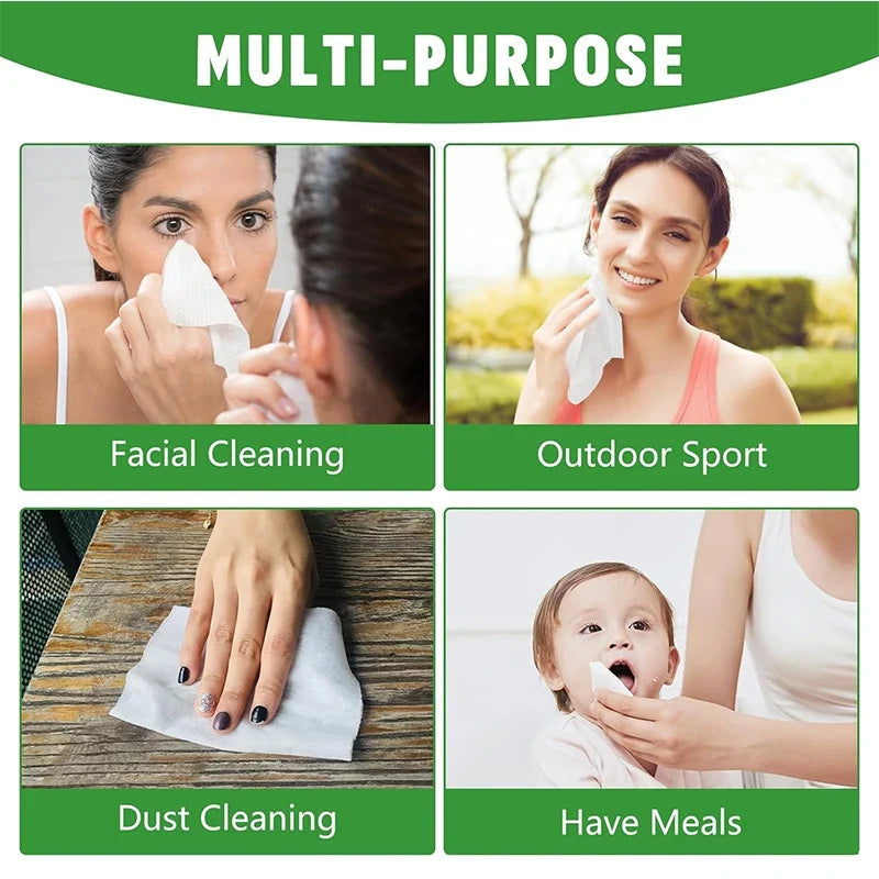 150pcs Compressed Hand Wipe Towel Non-Woven Makeup Wipes Portable Compressed Towel Disposable Face Cleaning Soft