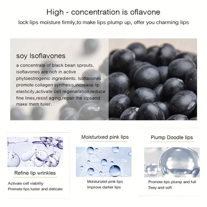 Extreme Volume Lasting Moisturizing Lip Plumping Gloss - Nutritious Mineral Oil Formula Lip Enhancer Liquid Makeup Fuller Lips