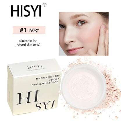 Waterproof Matte Loose Setting Powder – Oil Control, Brightening, Long-Lasting, Natural Finish, Multi-Skin, Unisex, Certified