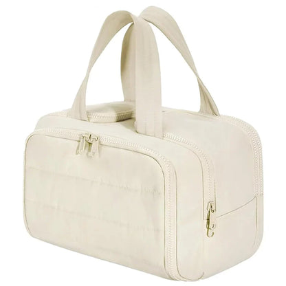 Large Capacity Cosmetic Bag Female Travel Wash Handbag Bathroom Partition Shower Makeup Pouch Waterproof Toiletries Organizer