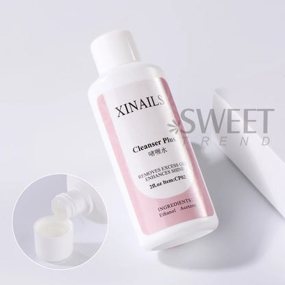 1Bottle Nail Degreaser Liquid Surface Sticky Layer Gel Polish Excess Remover Acetone Nail Extension Auxiliary Nail Cleaner Plus