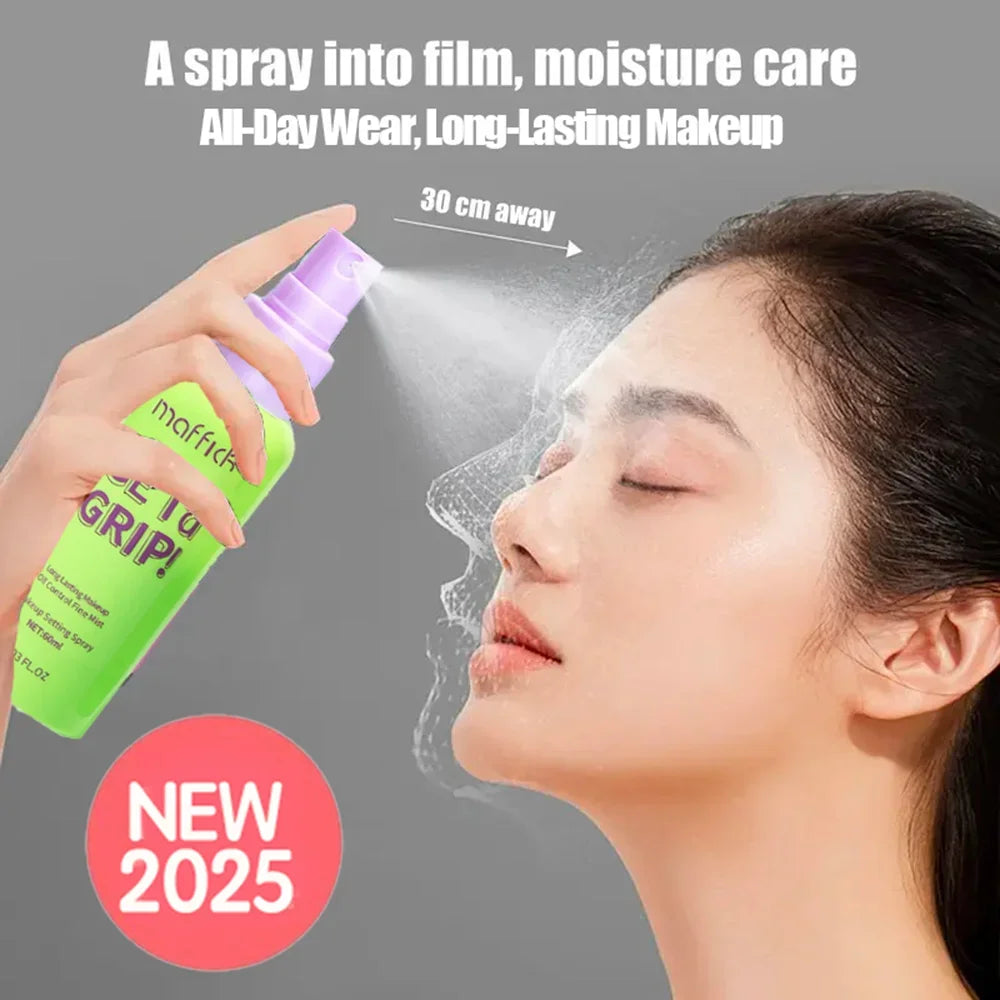 Cooling Makeup Setting Spray 60ml – Oil-Control, Hydrating, Waterproof, Long-Lasting, Unisex, For All Skin Types