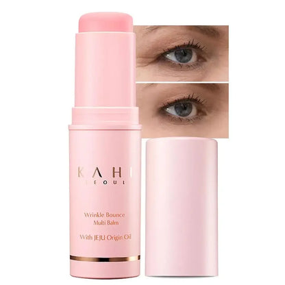 Collagen Multi Balm Stick Anti-wrinkle Bounce Moisturizer Brighten Dull Skin Tone Cream Skin Care Hydrating Primer.