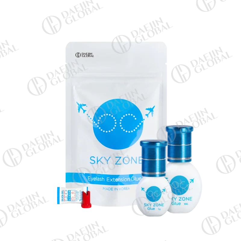 Korea Original 5ml Sky Glue Lady Black Powerful Lash Glue for Eyelash Extensions Low Irritation 1-2 Second Fast Drying Glue