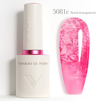 VENALISA 10ml Nail Gel Polish Summer Nails Jelly Color Semi Transparent New Formula Vegan HEMA TPO Free Long Wear Varnish UV Gel