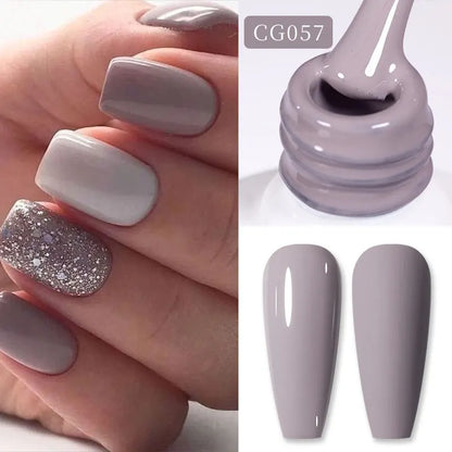 BORN PRETTY 10ml Blood Red Jelly Gel Nail Polish Halloween Nails Art Gel Polish Sheer Translucent Nail Gel for Winter Manicure