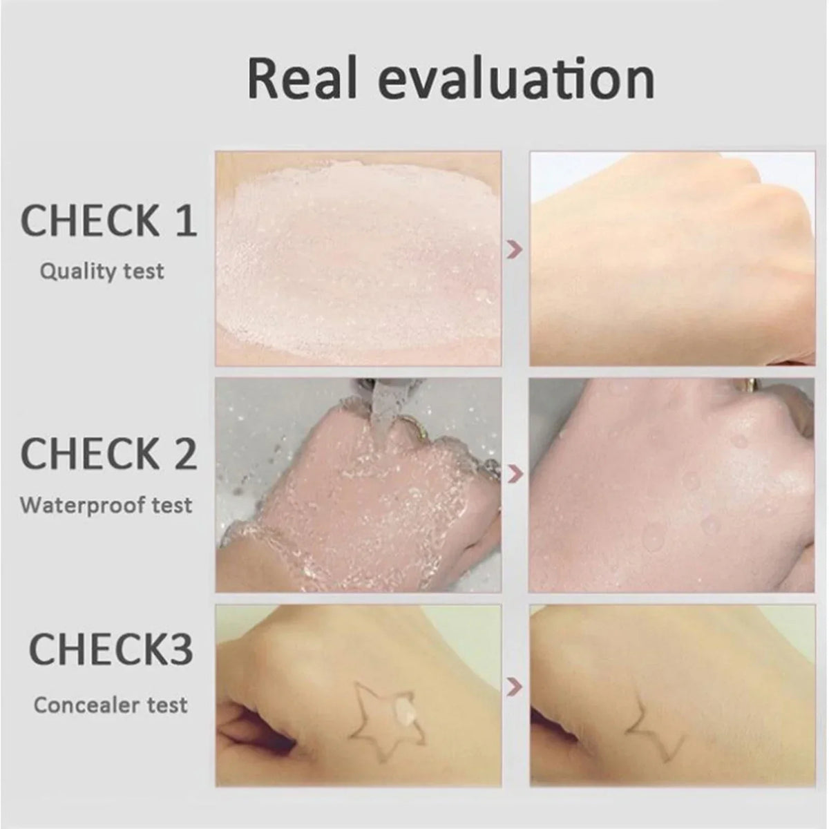 EELHOE Color Changing Liquid Foundation Moisturizing Waterproof No Creasing No Separation Concealer Makeup Products Wholesale