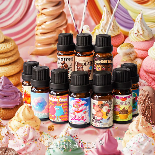 18 type Gourmet Essential Oils Perfumes Fragrance Is Long-Lasting For Skin、Diffusers、Candles Making Gifts For Women
