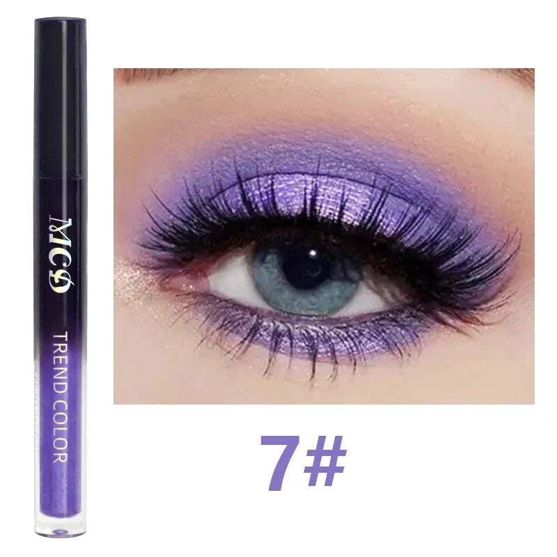 13-Shade Waterproof Liquid Eyeshadow Palette - High Shine  Long-Lasting & Smudge-Proof Makeup Set for Glamourous Looks glitter