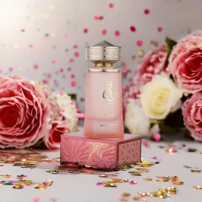 Paris Corner Khair Fusion Lychee 3.4 Fl Oz,Unisex Fruity Floral Perfume,Lychee Blackcurrant Red Apple Enchanting Aroma