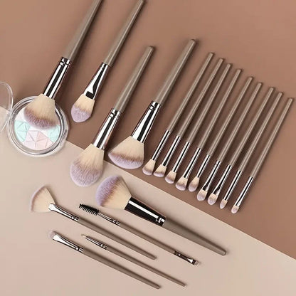 Professional 3-20PCS Makeup Brushes Set Soft Fluffy Foundation Eyeshadow Concealer Blending Blush Brush Kabuki Women Beauty Tool