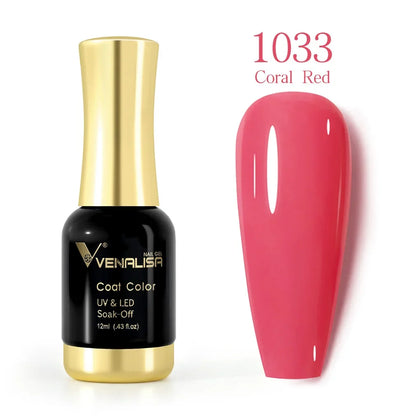 VENALISA Gel Lacquer 12ml 111 Colors CANNI Factory Nail Art Design Super Enamels DIY Soak off UV LED Organic Odorless Gel Polish
