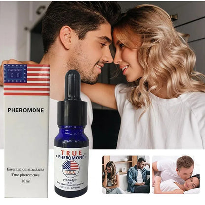 Pheromone Midnight Temptation Perfume Unisex Irresistible Tempting Couple Perfume Attract Opposite Lasting Pheromone Oil Perfume