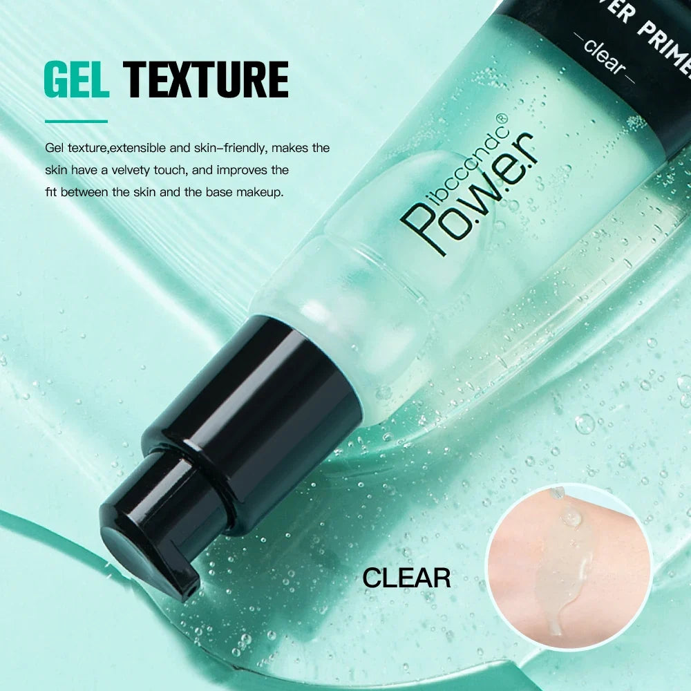 Power Grip Highly Moisturizing Makeup Base Isolation Primer Refreshing Easy To Absorb Invisible Pore Colorless Natural Makeup
