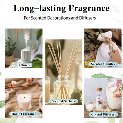 Essential Oil 100ml with Dropper Lavender Vanilla Essence Oil for Diffuser Sandalwood Bergamot Lemongrass Fragrance Oil Gift