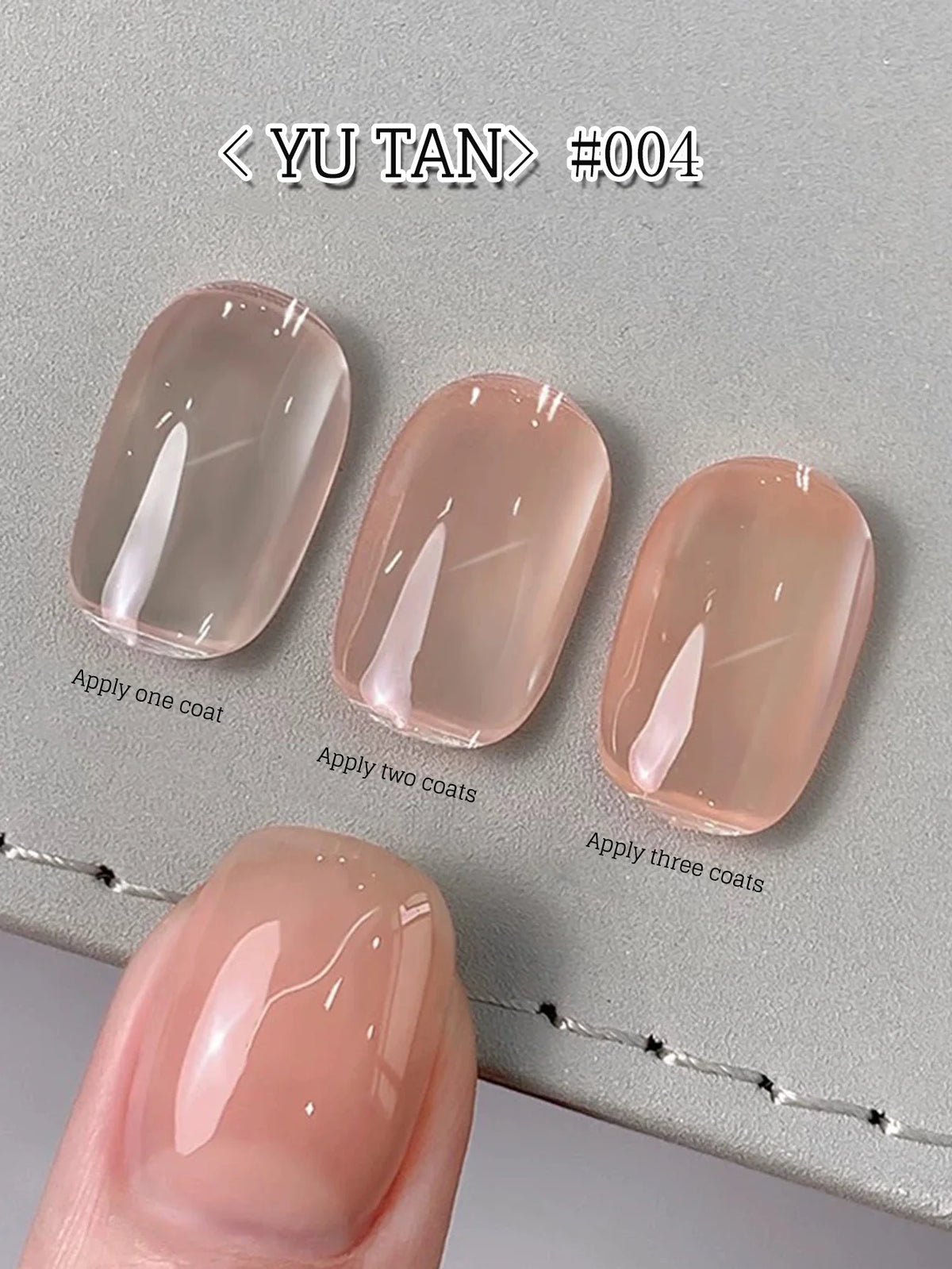 MIANEL  12ML Japanese Style Fairy Gel Nail Polish White Pink Nude Color Ice Clear Nail Polish Pink Nails Summer Nails 1-24pcs