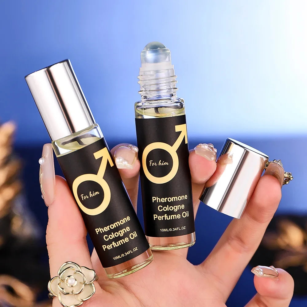 Men's rolling fragrance, long-lasting fragrance, cologne fragrance, emits charming fragrance, suitable for dating and daily use