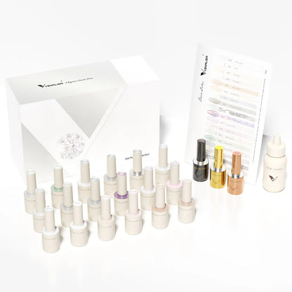 VENALISA VIP Kit 10ml Nail Gel Polish HEMA TPO FREE Gorgeous Colors Gel Pigment Professional Nail Art Long-lasting Gel Varnish