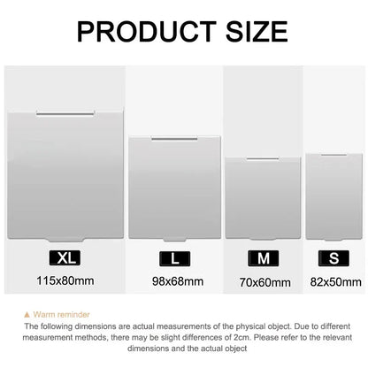 Aluminum Folding Portable Mirror Makeup Mirror Lash Mini Bag Pocket Portable Mirror Foldable Compact Cosmetics Tools HUAZJ12