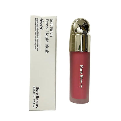 11 Color Matte Liquid Powder Blusher, Lip and Cheek Dual-Use Powder Blusher, Low Saturation, Natural Moisturizing Facial Makeup