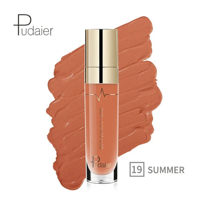Face Contour Concealer Liquid Waterproof Full Coverage Foundation Corrector Palette Base Professional Makeup For Dark Skin