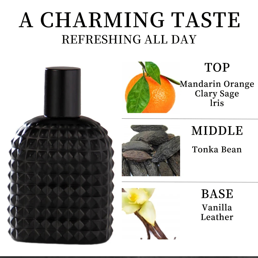 3.4Oz  Men's/Women's Eau De Toilette Spray, Durable Perfume, Citrus Flavor, Sage Flavor, Irish Flavor, Very Suitable For Dating,