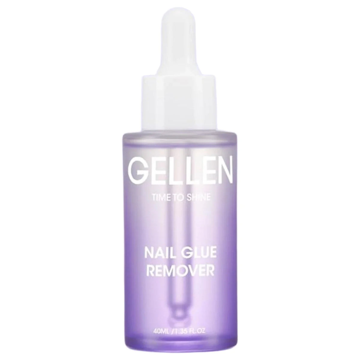 GELLEN 40ml Nail Glue Remover Gentle Formula for Press on Nails UV Gel Fake Tips Removal Non Acetone Odorless Nail Care Supplies