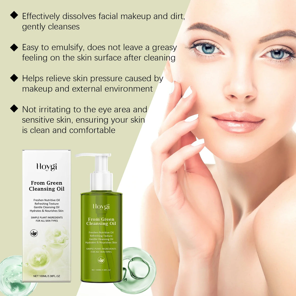Gentle Makeup Remover Oil Deep Cleansing Pore Dirt Remove Blackhead Refreshing Cleansing Oil Exfoliator Facial Cleanser Cosmetic
