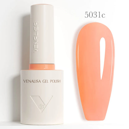 VENALISA 10ml Nail Gel Polish Summer Nails Jelly Color Semi Transparent New Formula Vegan HEMA TPO Free Long Wear Varnish UV Gel