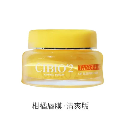 Genuine Original CIBIO'2 Moisturizing Lip Sleeping Mask Hydrated Nourish Lip Balm Lighten Lip Lines Day and Night Maintenance