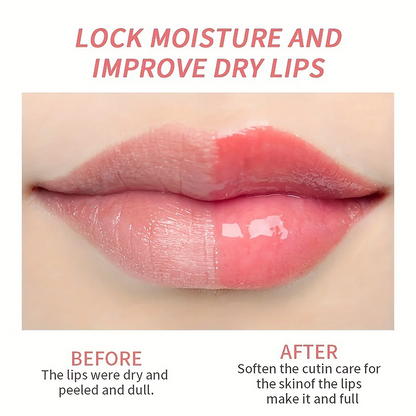Rose Cherry Honey Peach Lipstick Moisturizing Lip Mask, Unisex Lip Oil, Nourishing Smoothing Lip Lines Lip Blam Lip Care