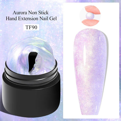 Milky White Nail Extension Gel Clear Nude Building UV Gel For Nails Finger Extensions Form Tips French Nails Manicure Nail Art