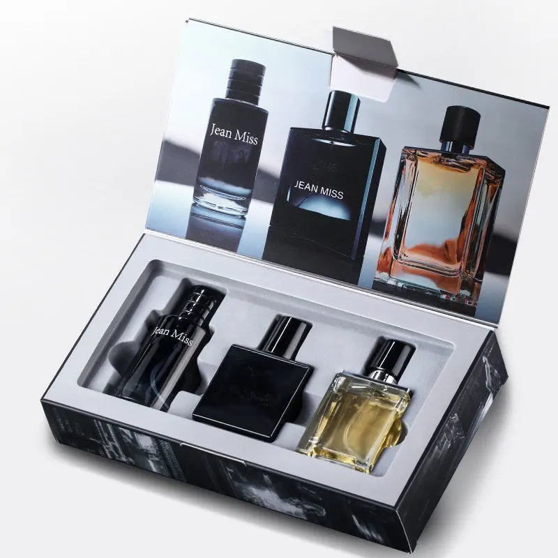 Men's Perfume Christmas gift - Long-lasting Floral and Fruity Cologne Scent Pheromone Perfume, An Attractive Men's Perfume3*30ML