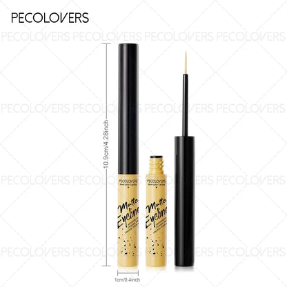 1PC Quick-Dry Black Eyeliner Pen - Waterproof, Sweat-Resistant, Break-Resistant Tip, Beginner-Friendly, Long-Lasting