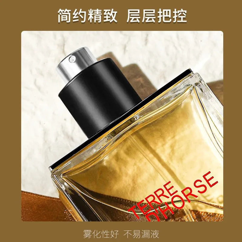 50ml Cologne Perfume Men Fresh Energetic Spicy Fougere Earthy Woody Tones Perfume Long Lasting Parfum Cologne Dating Deodorants