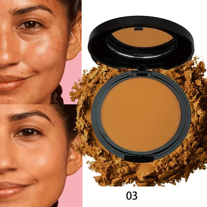 Romantic Flower Universal Contour Palette | Sweat-Resistant Matte Powder, Buildable Highlight & Shadow Kit