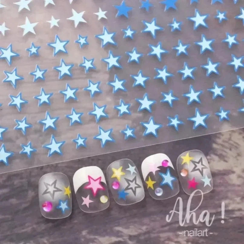 3D Small Bow Ribbon Bowknot Y2K Nail Sticker MIni Kawaii Japanese Adhesive Decals Nail Art Manicure Decorations DIY