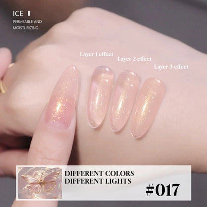 MIANEL  12ML Japanese Style Fairy Gel Nail Polish White Pink Nude Color Ice Clear Nail Polish Pink Nails Summer Nails 1-24pcs