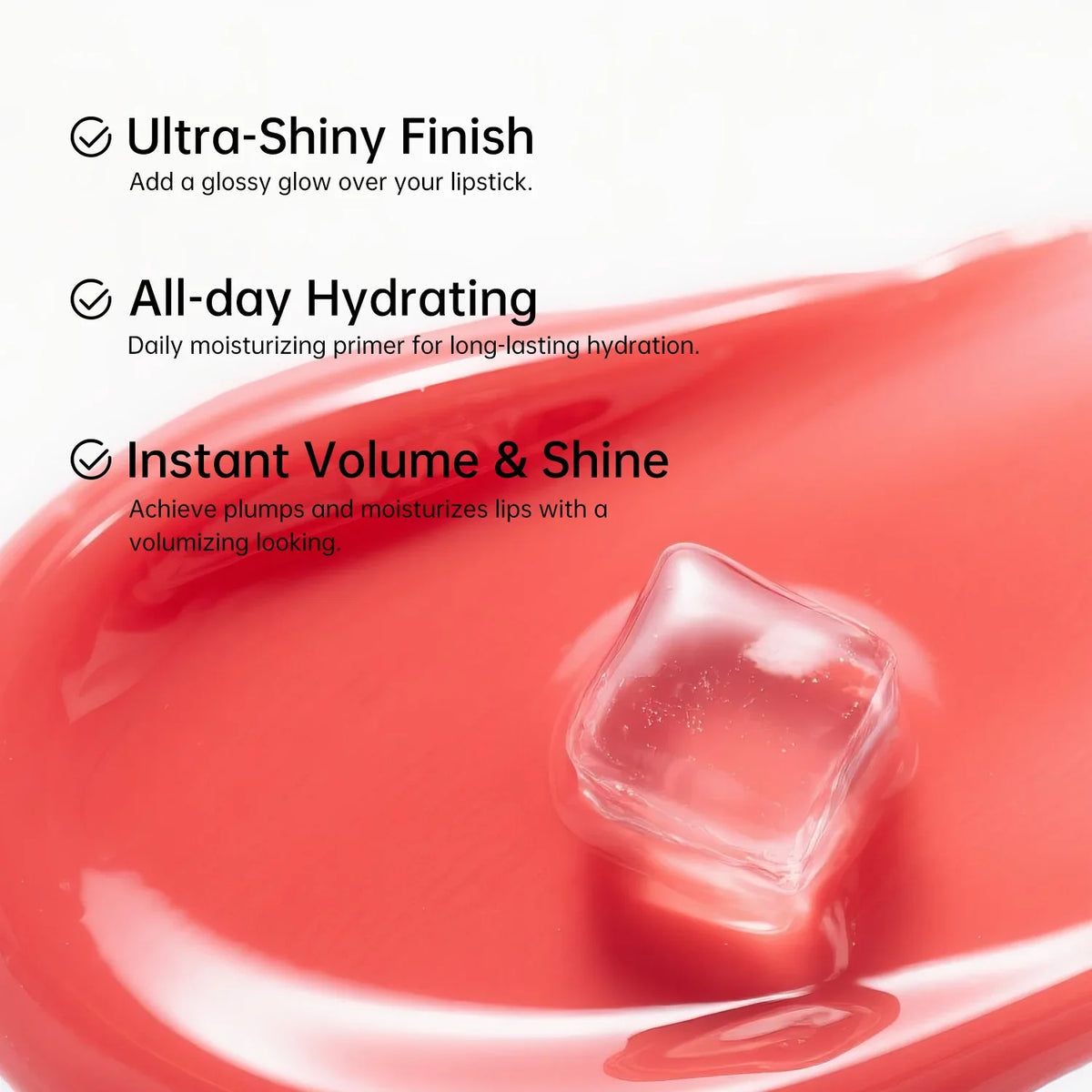 CATKIN Lip Essence Lipstick Lip Glaze Mirror Water Gloss Lip Gloss Moisturizing Glass Dudu Lip Lotion Lip Gloss 3.5g