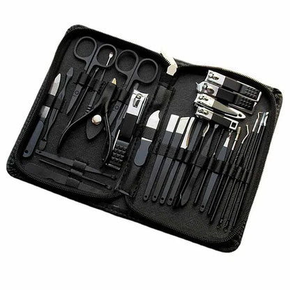 30 in 1 New Manicure Cutters 30 Pcs Nail Clipper Set Household High-quality Steel Manicure Kit Nail Clippers Pedicure Nail Sciss