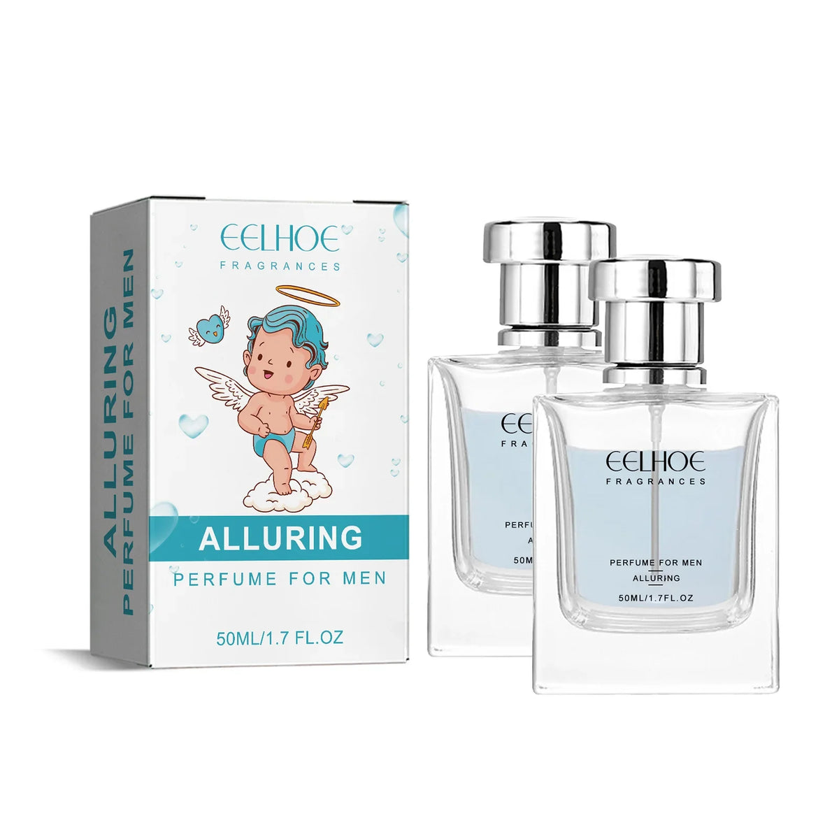 EELHOE 50ml Cupid Men's Pheromone Hypnosis Long Lasting Perfume Rich Fragrance Of Man To Attract Women Pure Smell Body Spray