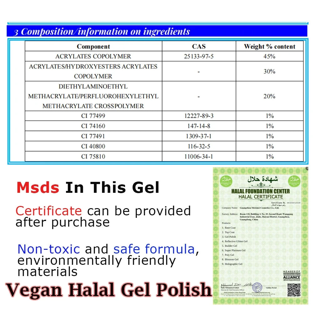 Mxsi 15ml Gel Nail Polish Neon Brown Royal Blue Red Green Pastal Nude Nail Art Varnish Gel Lacquer Top Coat UV Gel Nail Not Set