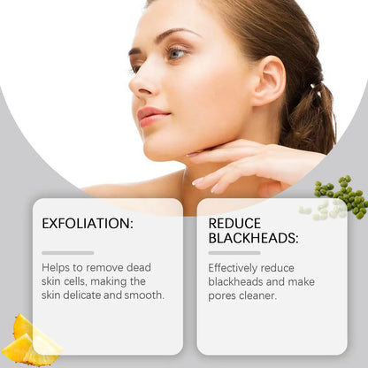 Enzyme Face Powder Wash Skin Oil Control Clean Facial Pores Remove Blackheads Pimples Refreshed Enzyme Face Cleanses Flour