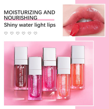 Crystal Jelly Lip Glow Oil - 6ml Moisturizing Plumping Gloss