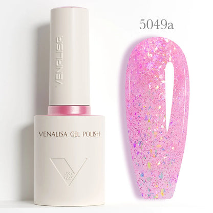 VENALISA 10ml Nail Gel Polish Summer Nails Jelly Color Semi Transparent New Formula Vegan HEMA TPO Free Long Wear Varnish UV Gel