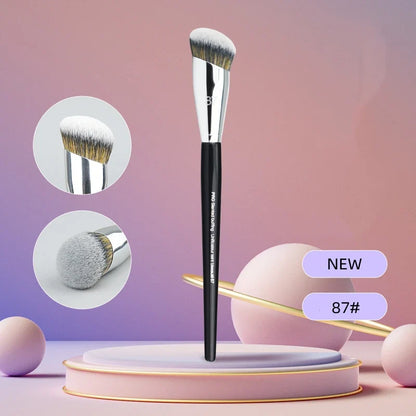 LOYBJ Professional Foundation Brush 47 Broom Head Liquid Foundation Shadow Concealer Brushes Women Face Base Makeup Beauty Tools