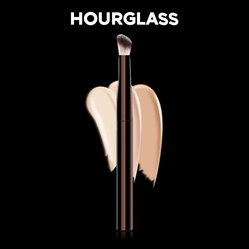 Hourglass Makeup Brush- No.19 Vanish Seamless Finish Concealer Brush Soft Fiber Hair Fashion Design Single Face Brush