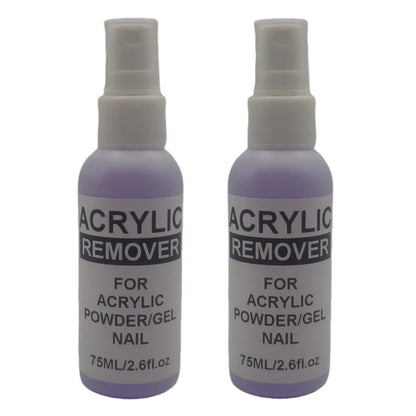 75ml Professional Acrylic Remover Liquid Nail Polish Remover Gel Remover