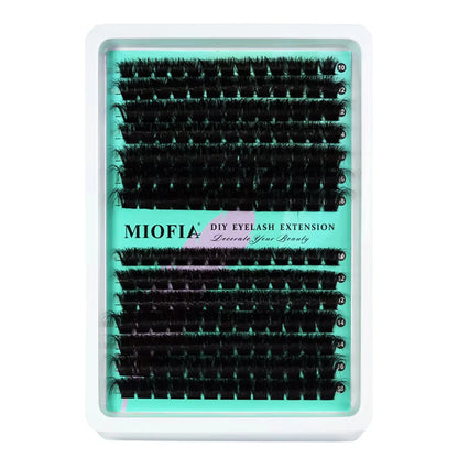 New 14/30 Rows DIY 5D Fluffy Lash Clusters 30D-150D Thick Eyelash Clusters Individual Lashes 10-18mm Cluster Eyelash Extension