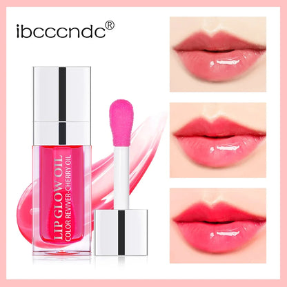 Crystal Jelly Lip Glow Oil - 6ml Moisturizing Plumping Gloss
